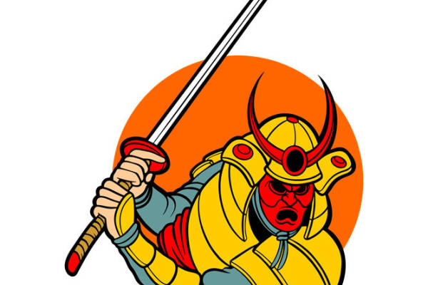 裁片印花：激昂武士图腾，打造个性服装