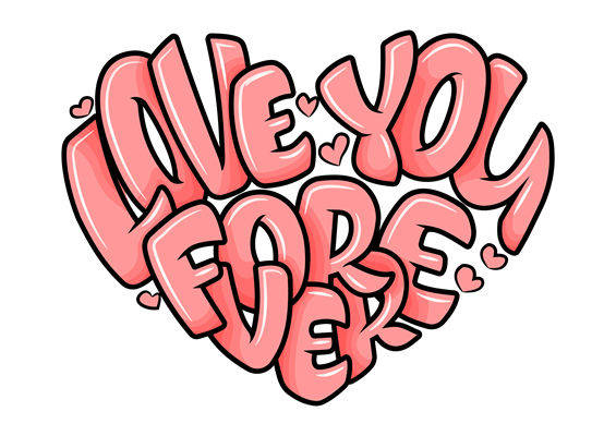 浪漫心形裁片印花，为你的服装增添爱意