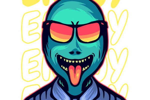 时尚潮人头像印花图案，轻松打造个性服装