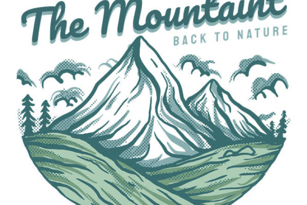 自然山景印花：打造户外风格服装