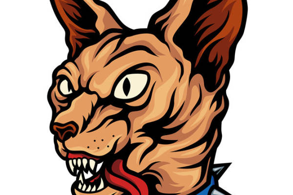 狂野猫头图案:服装印花裁片设计灵感