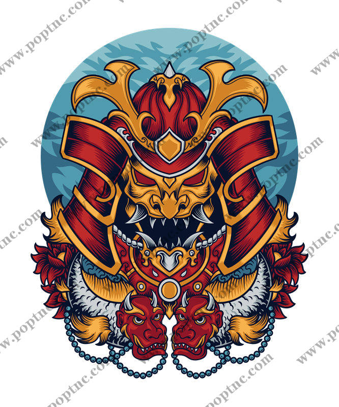 传统龙纹裁片印花,打造个性服装