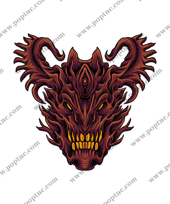 恶魔之魂:服装印花裁片设计灵感