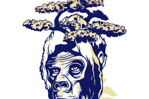 自然森林主题裁片印花，打造独特服装设计