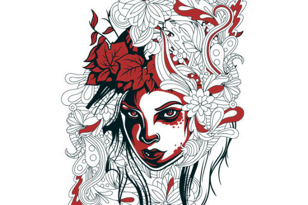 神秘花型裁片印花：打造独特服装设计