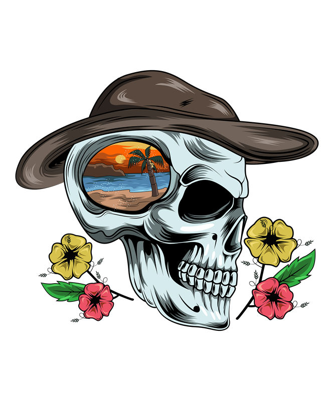 热带风情花型印花，打造夏日时尚服装