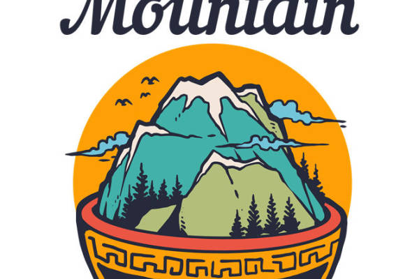 山景裁片印花：自然风光融入服装设计