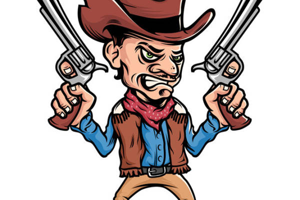 西部牛仔风裁片印花，打造个性服装