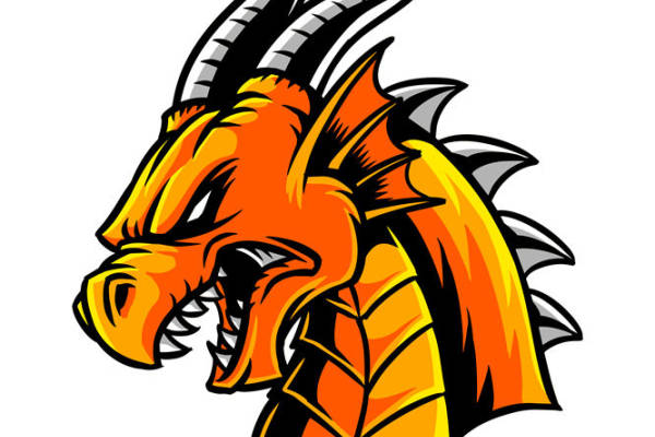 龙首图案服装印花裁片，彰显个性与力量