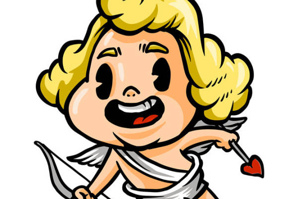 浪漫丘比特：服装印花素材的完美选择