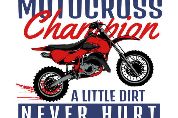 越野赛车图案裁片印花，打造个性服装