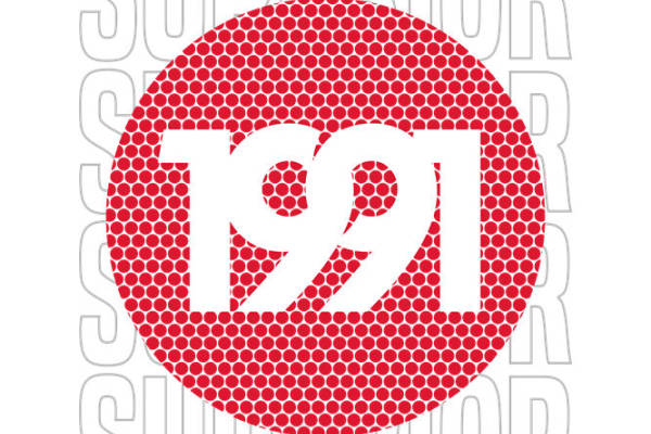 复古1991年图案服装印花裁片