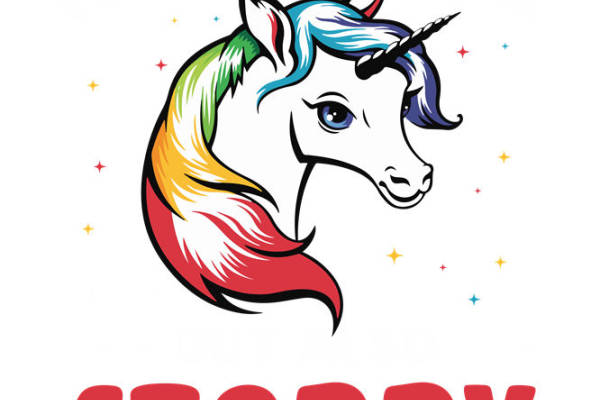 独角兽彩虹纹理服装印花素材，打造梦幻时尚