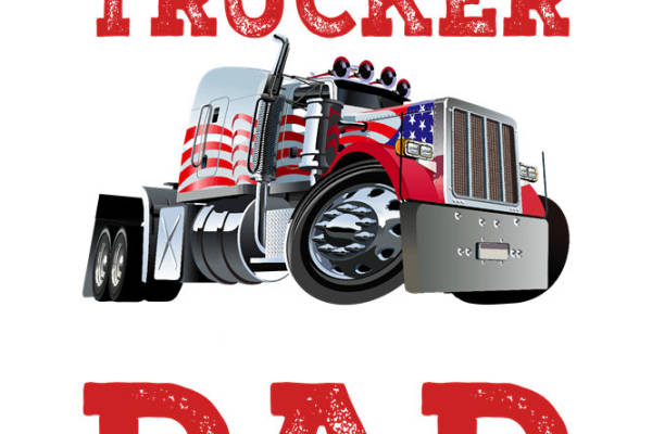 卡车图案裁片印花，彰显美国风情的服装印花