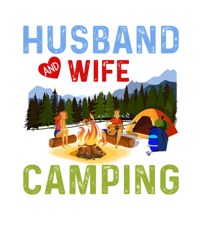 浪漫户外,夫妻同乐的自然风服装印花