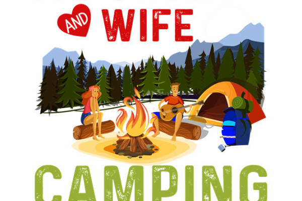 浪漫户外，夫妻同乐的自然风服装印花