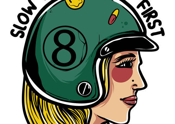 复古8号球纹路服装印花裁片