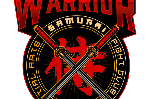 武士风格裁片印花图案，打造个性服装