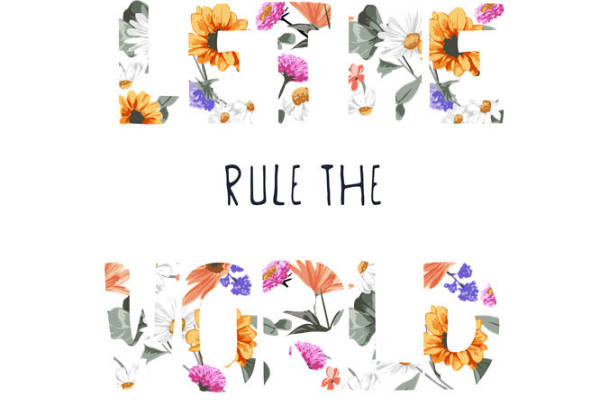 自然风花型裁片印花，打造独特服装设计