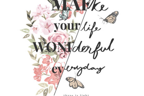 自然浪漫花型印花，打造个性服装