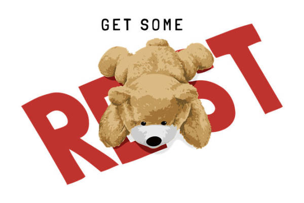 可爱小熊图案服装印花素材，轻松打造个性服装