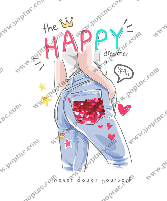 幸福梦游者:服装印花裁片设计