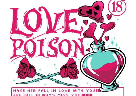 浪漫爱情主题裁片印花：打造个性服装