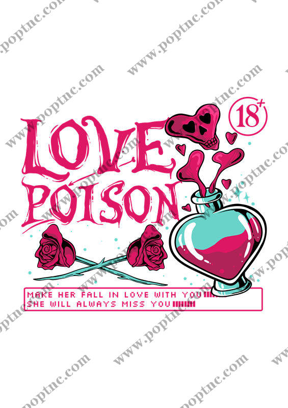 浪漫爱情主题裁片印花:打造个性服装