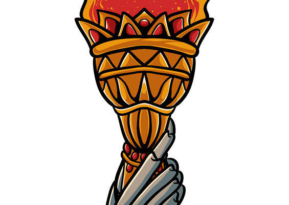 复古火焰纹样裁片印花，点燃你的服装创意