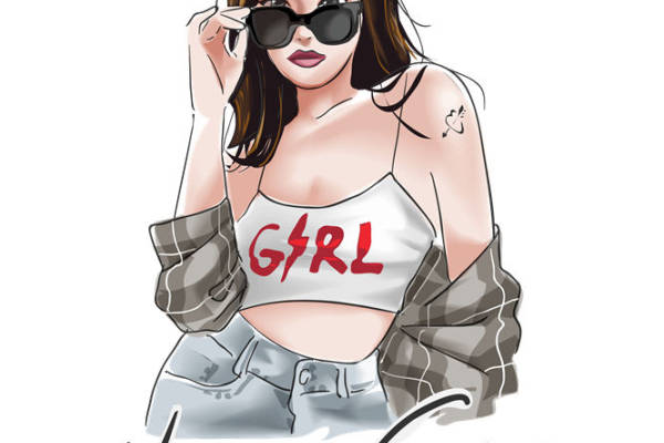 时尚潮流裁片印花设计，打造个性服装