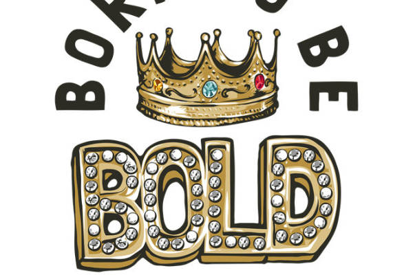 复古华丽皇冠纹样服装印花裁片