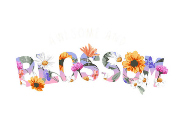 自然花卉图案裁片印花,打造独特服装设计