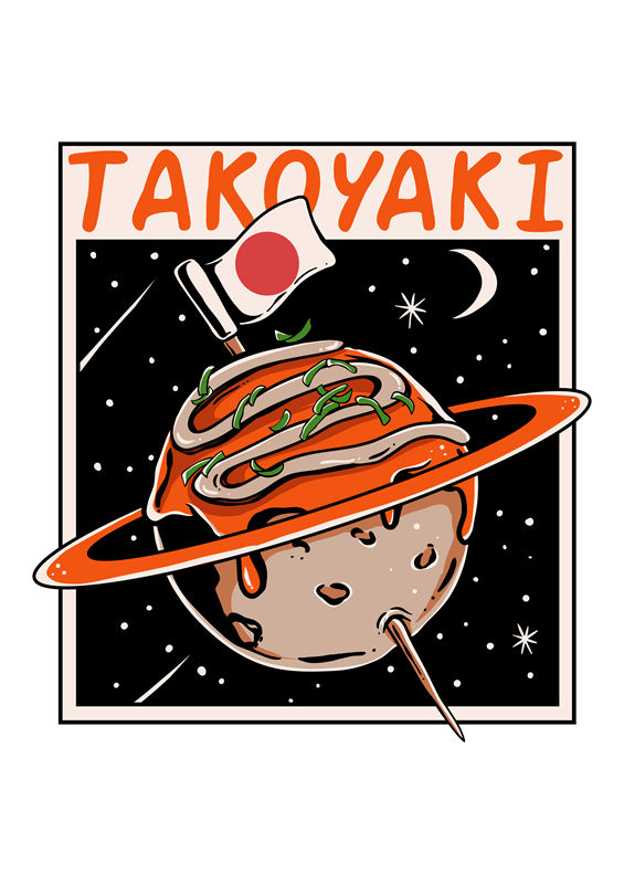 创意星球主题裁片印花，打造独特服装设计
