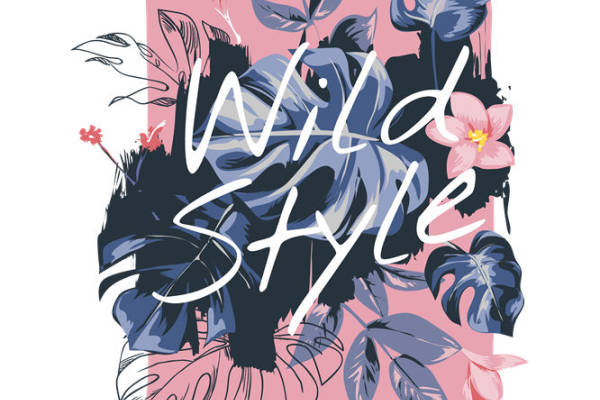 自然野趣花卉图案，打造个性服装印花