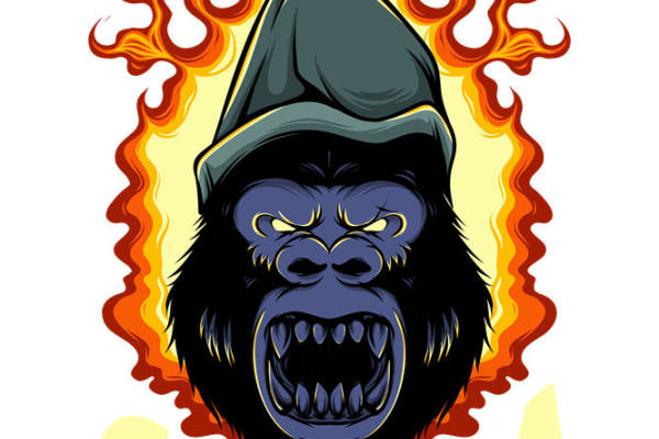 怒吼猩猩裁片印花：服装印花新选择