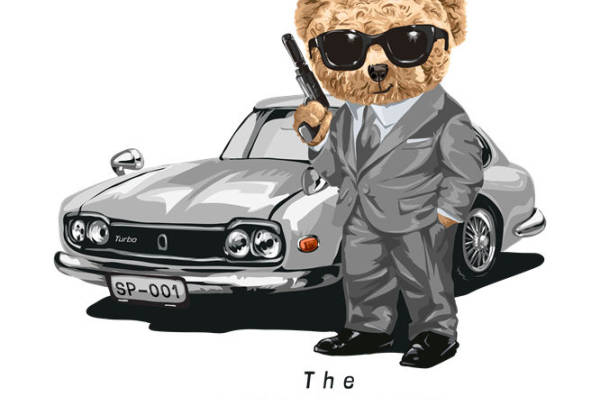 时尚熊探长：个性裁片印花设计，打造独特服装