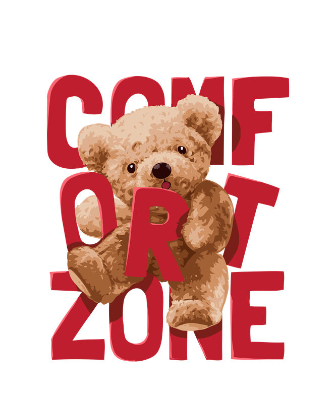 舒适熊印花：柔软纹理的服装印花新选择