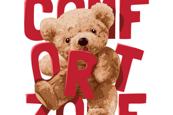 舒适熊印花：柔软纹理的服装印花新选择