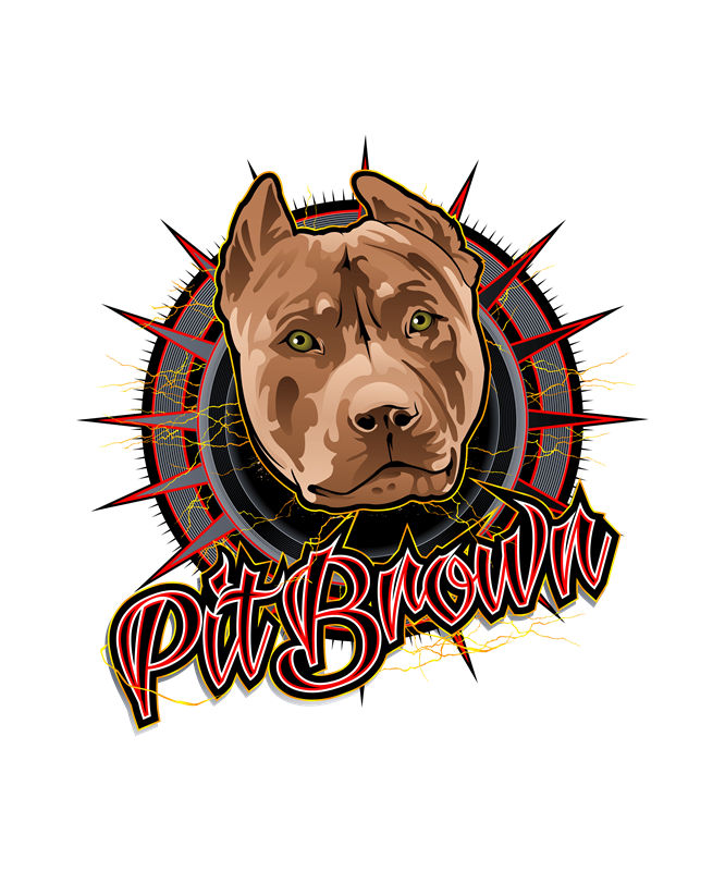 酷炫斗牛犬头像裁片印花，服装印花新选择
