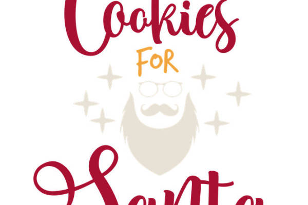 圣诞老人的胡子与星星：创意服装印花图案