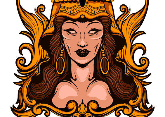 华丽复古花型裁片印花，打造独特服装设计