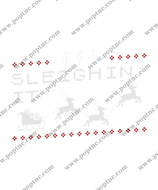 圣诞主题裁片印花:节日气息浓郁的服装印花