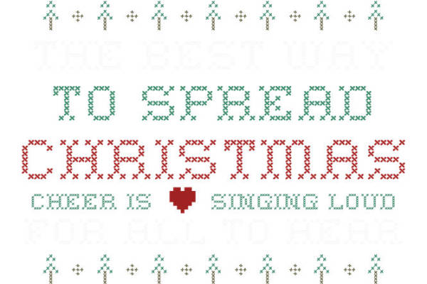 圣诞节日氛围印花图案，打造个性服装