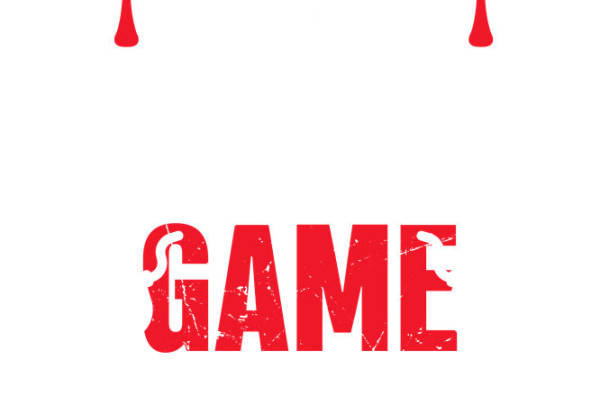 时尚裁片印花：复古红色叉子图案服装印花