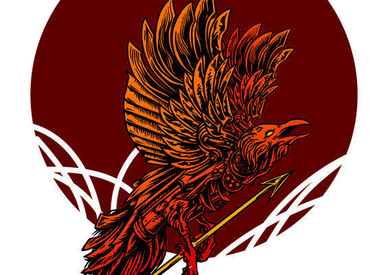 凤凰涅槃：服装印花裁片设计灵感