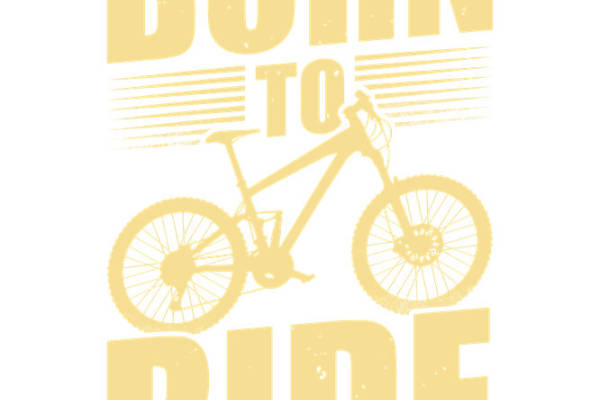 复古山地车图案裁片印花，打造个性骑行风服装