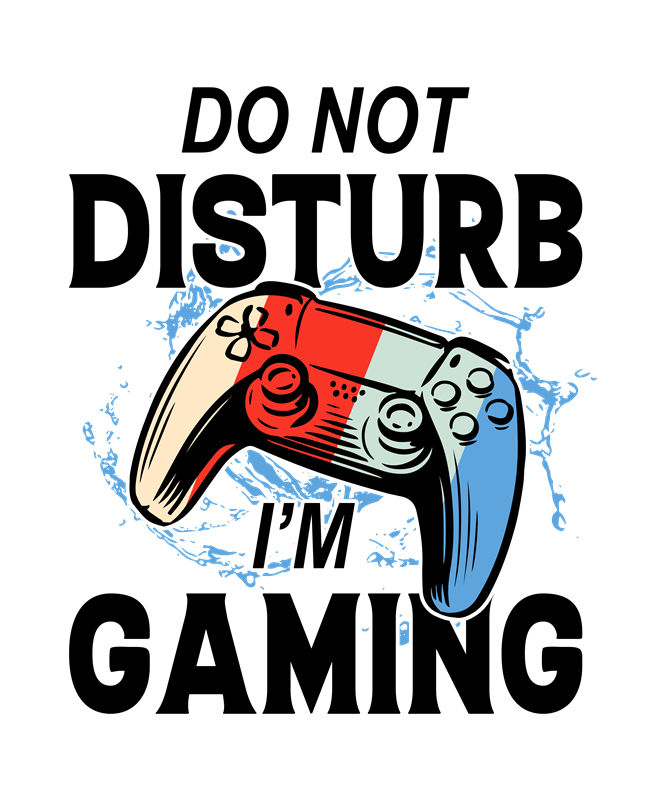 游戏手柄图案裁片印花设计，打造个性服装