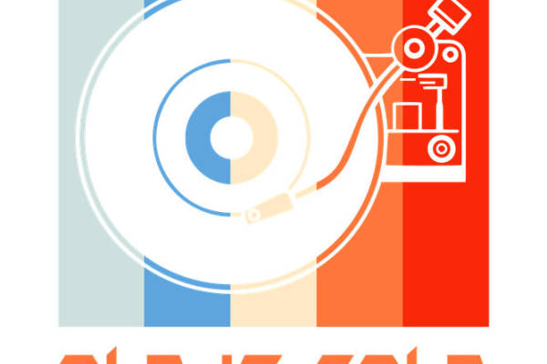 复古唱片纹样裁片印花，打造个性服装