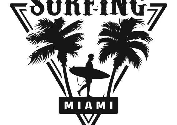 复古冲浪风情服装印花图案,打造个性潮流