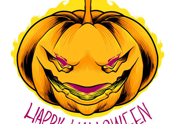 万圣节南瓜裁片印花，服装印花新选择